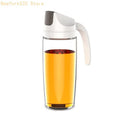 Auto-Cap Leakproof Glass Oil & Condiment Dispenser Bottle