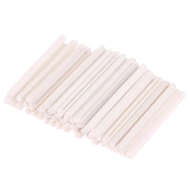 50-Pc Pet Clipper Blade Guide Replacement Set – Black & White