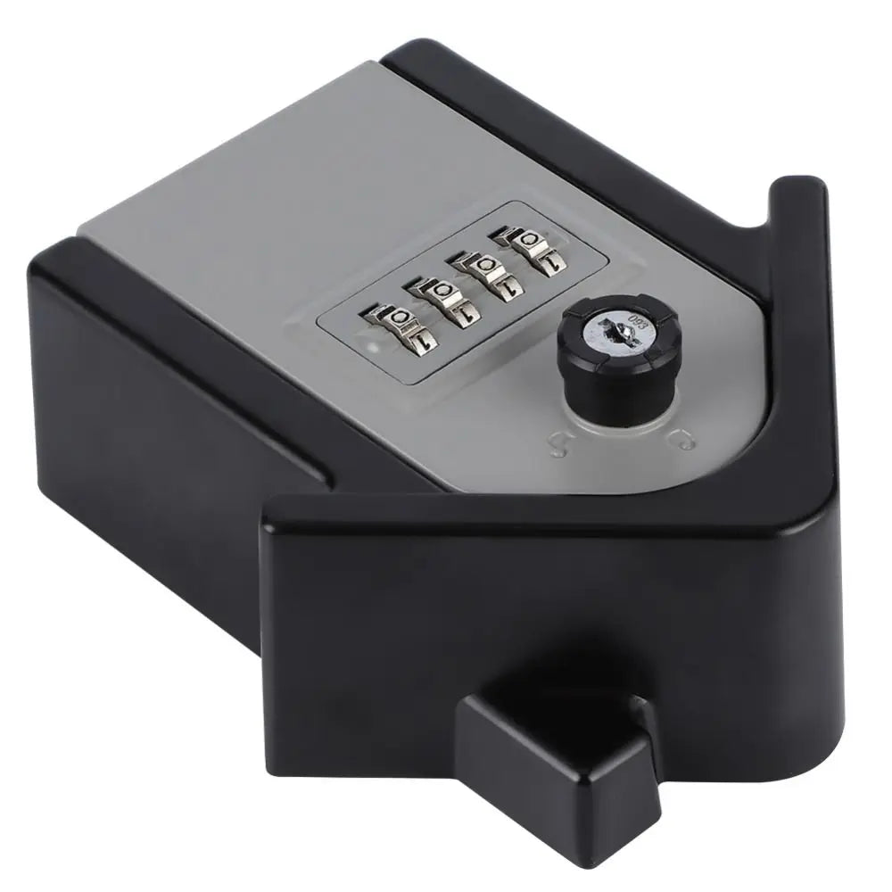 Wall Mounted 4-Digit Combination Key Lock Box – Zinc Alloy