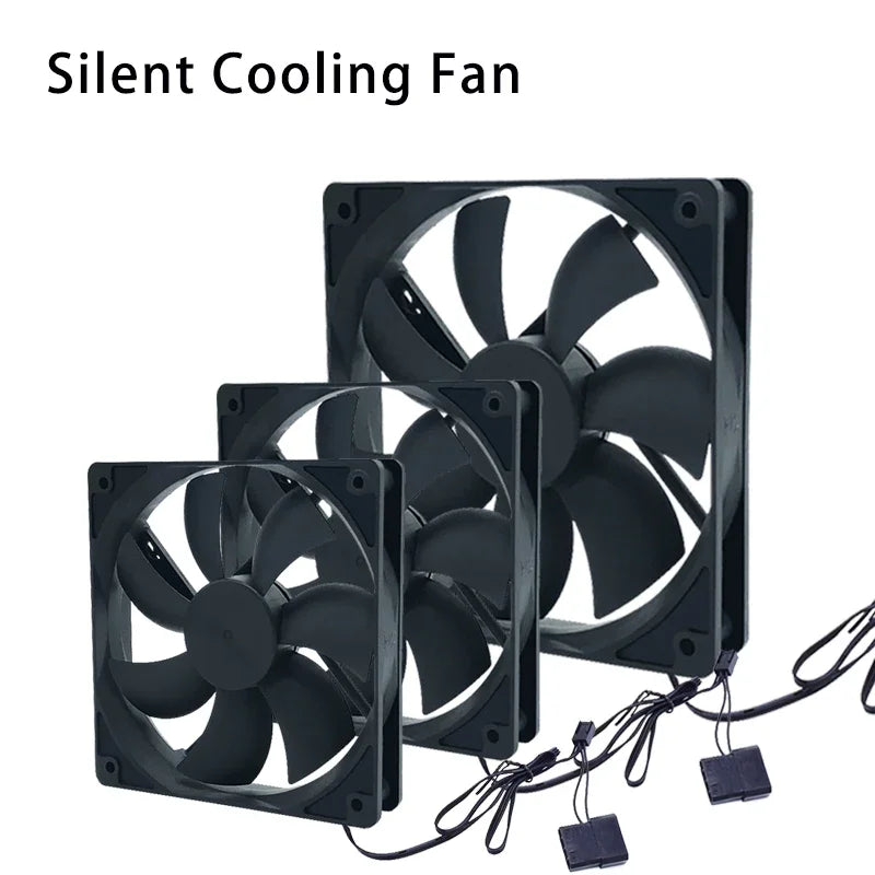 OUYUANSU 80/90/120mm Silent PC Case Fan – CPU & GPU Cooling