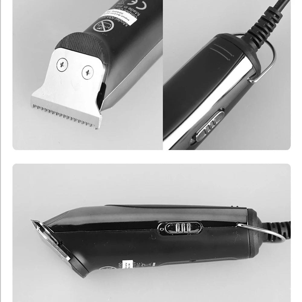 Kemei KM-850 Corded Hair Clipper & Trimmer – Home Haircut Kit