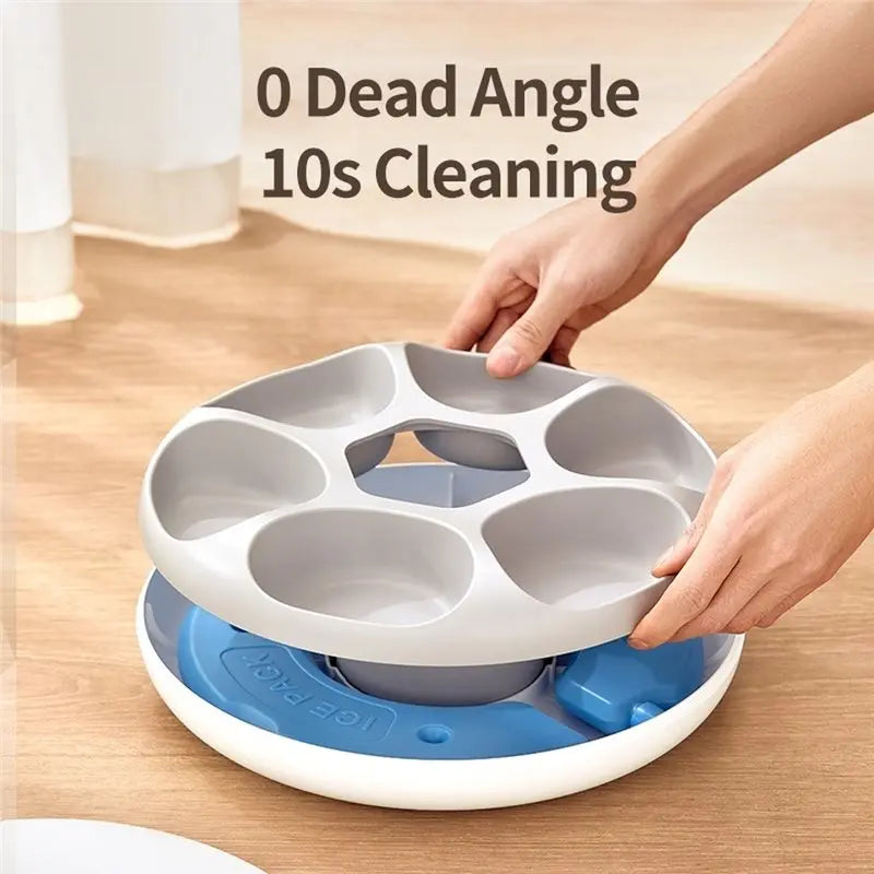 Automatic Pet Feeder 6 Meals Wet Dry Food Remote – VIBE