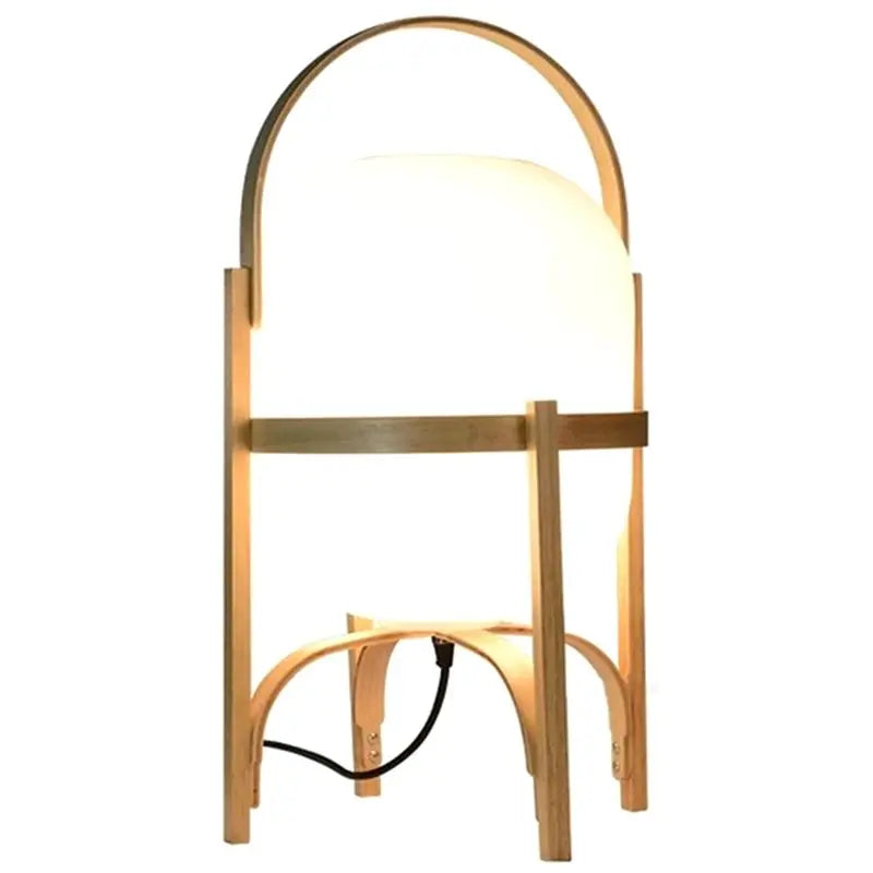 VIBE LED Wood Desk Lamp – Bedside & Study Table Light EU Plug