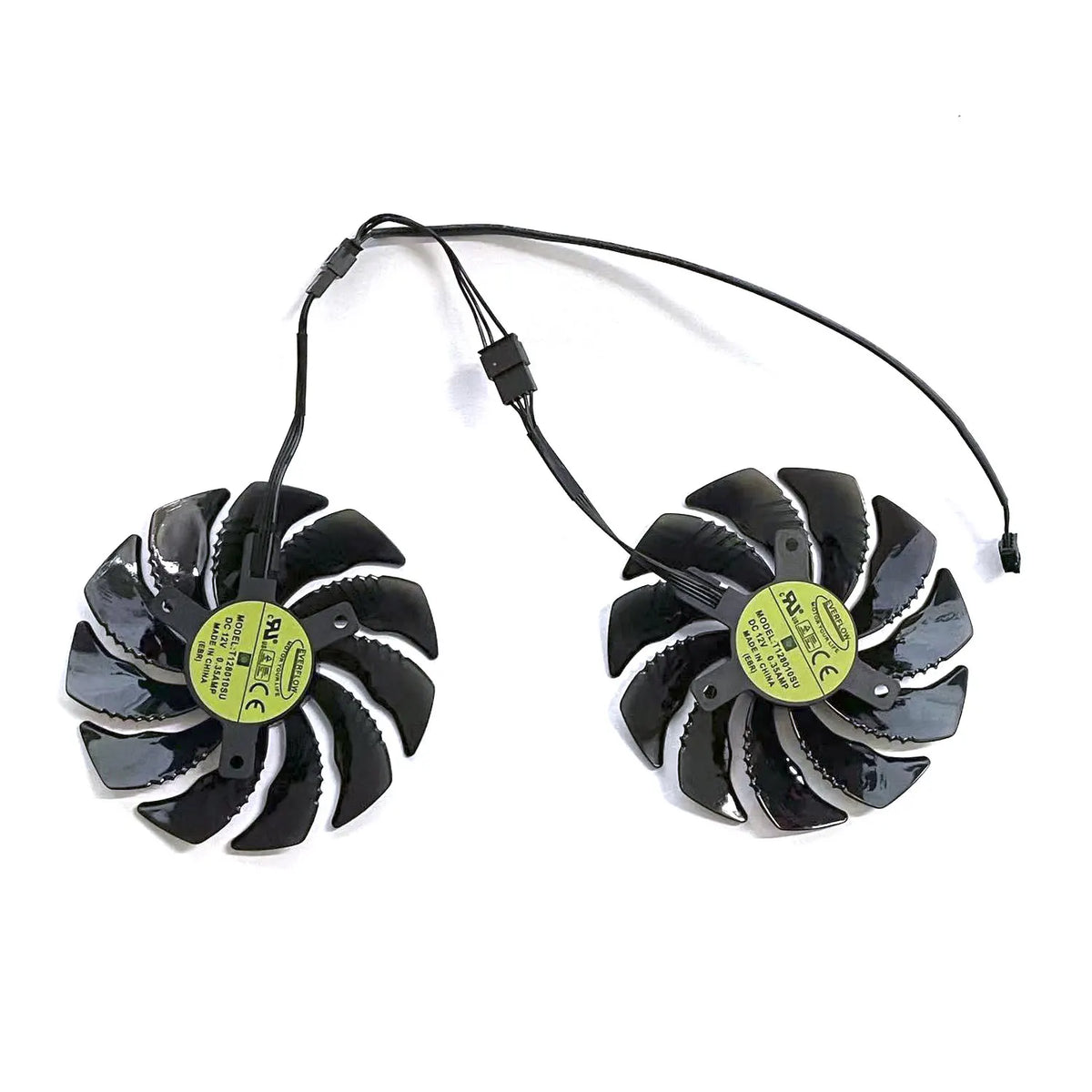 88mm GPU Fan T129215SU 4-Pin for Gigabyte RX 470/480/570/580/590