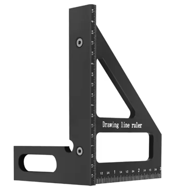 Carpenter Square Woodworking Protractor 3D Multi-Angle Ruler