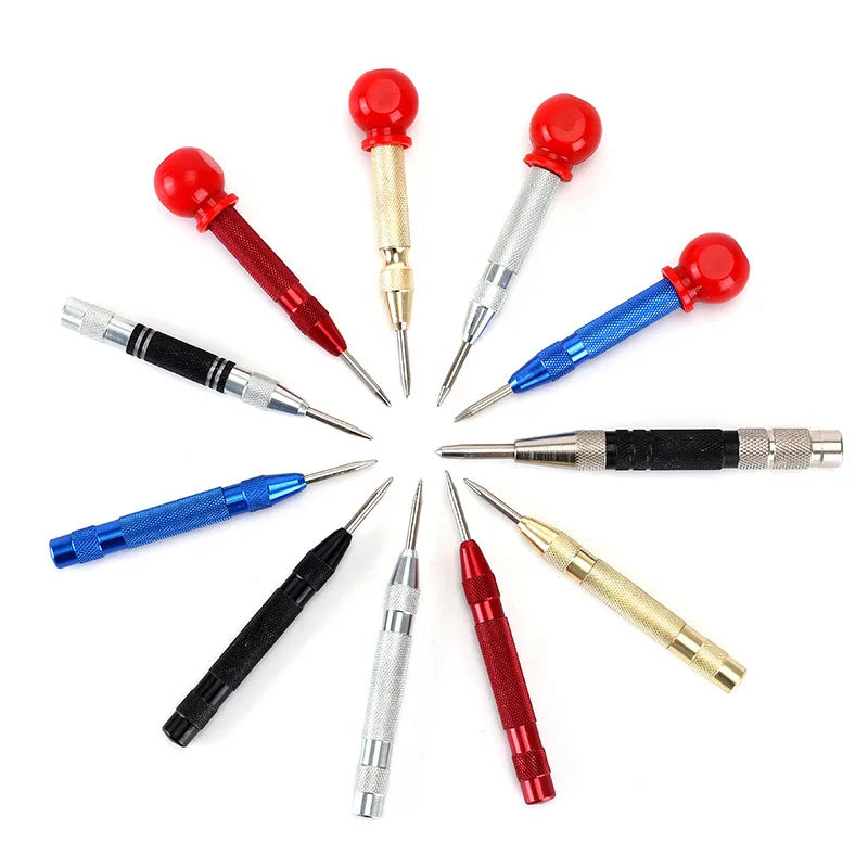 STONEGO Automatic Spring-Loaded Center Punch Drill Tool
