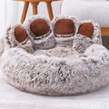 Plush Corduroy Dog Sofa Bed for Medium & Large Breeds