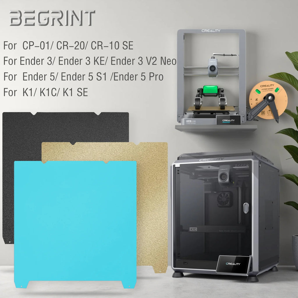 PEI Textured Build Plate 235x235mm – Creality K1 Ender 3 KE