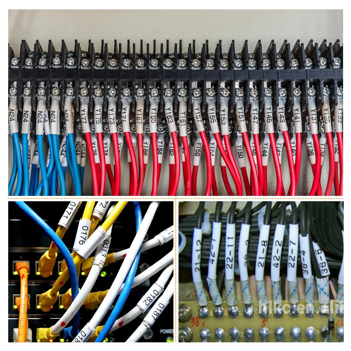 Labelwell Heat Shrink Tube Tape for Brother HSe P-Touch Printer