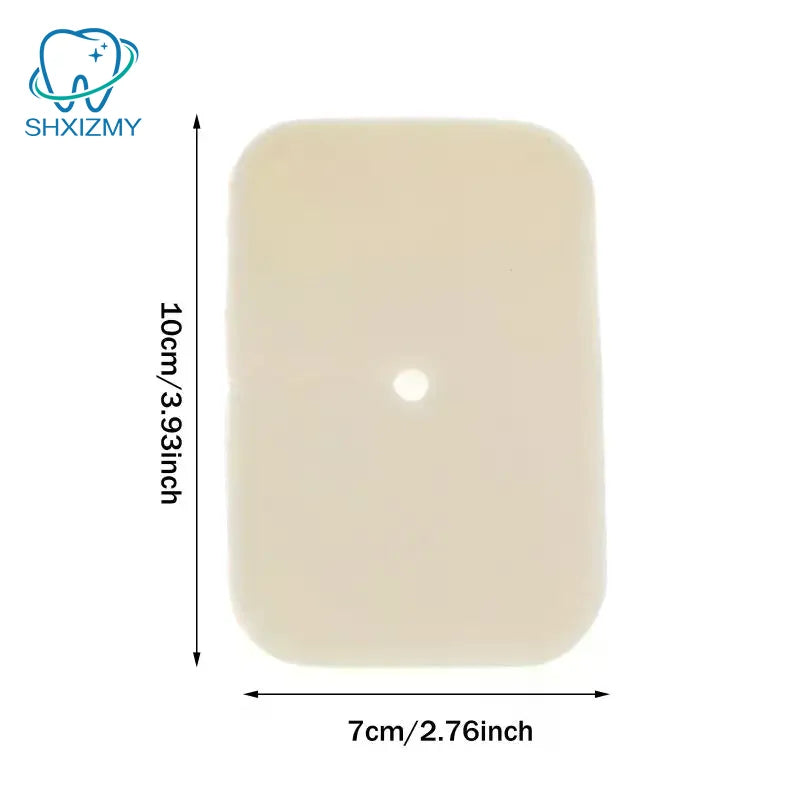 Tracheostomy Foam Pad 10x7cm – Waterproof Breathable Neck Dressing