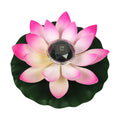 Solar Floating Lotus LED Light – Pool Pond Garden Decor