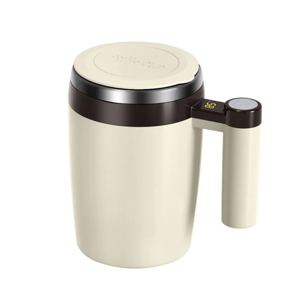 Electric Self-Stirring Mug 380ml LCD Display USB Rechargeable
