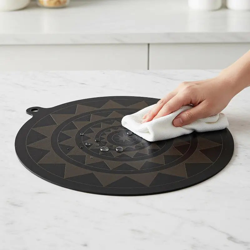 Thermochromic Silicone Induction Cooktop Protector Mat