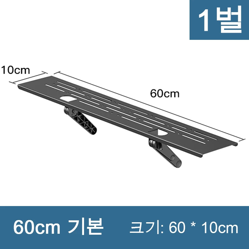 TV Monitor Screen Top Storage Shelf 60/90CM Rack Organizer