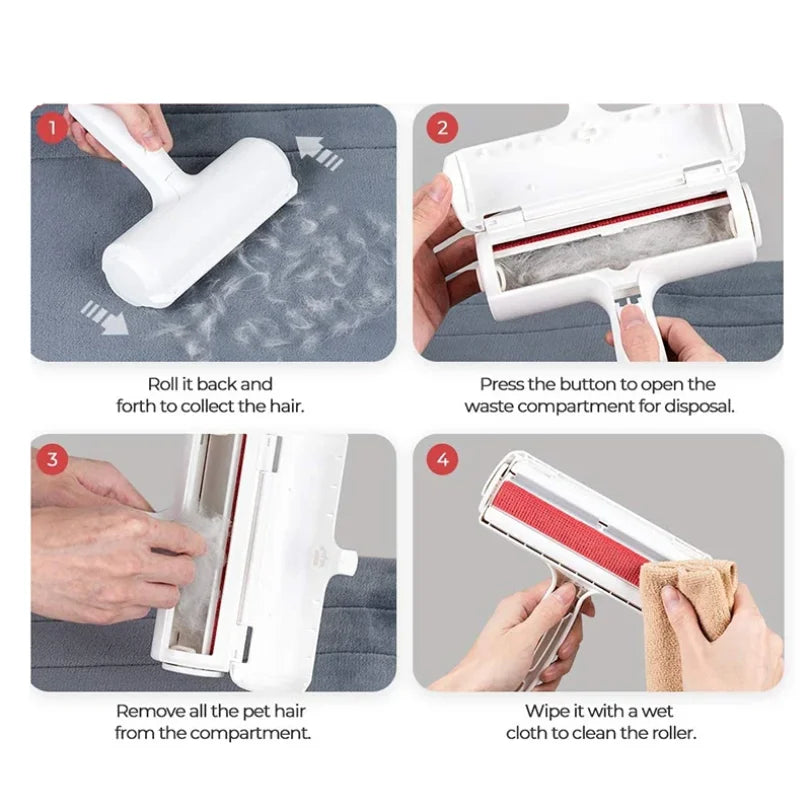 Pet Hair Remover Roller Brush for Dog & Cat Fur | VIBE