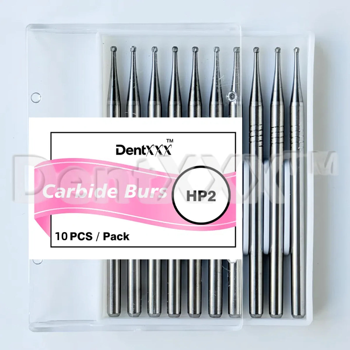 VIBE Tungsten Carbide Drill Bits Round & Fissure HP Shank 1/10Pc