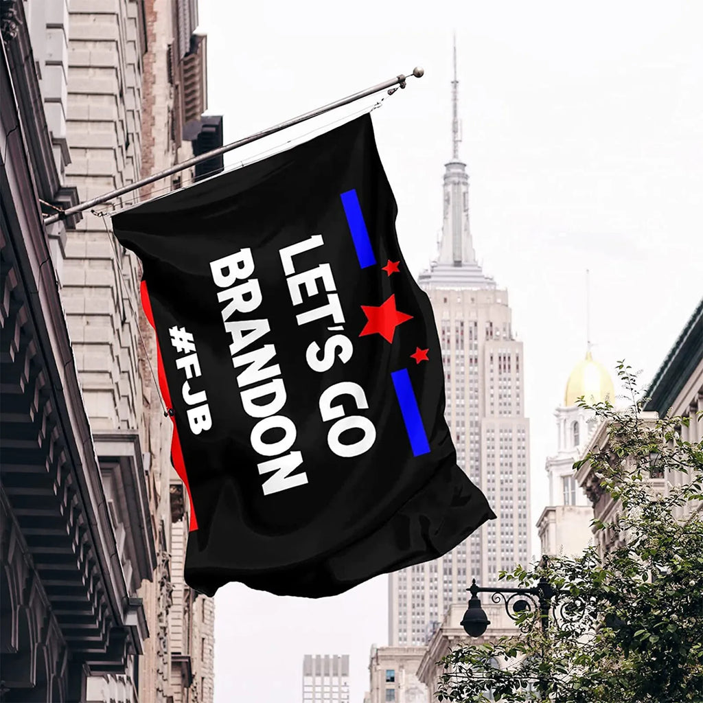 Let's Go Brandon Outdoor Flag – Weather-Resistant Patio Banner