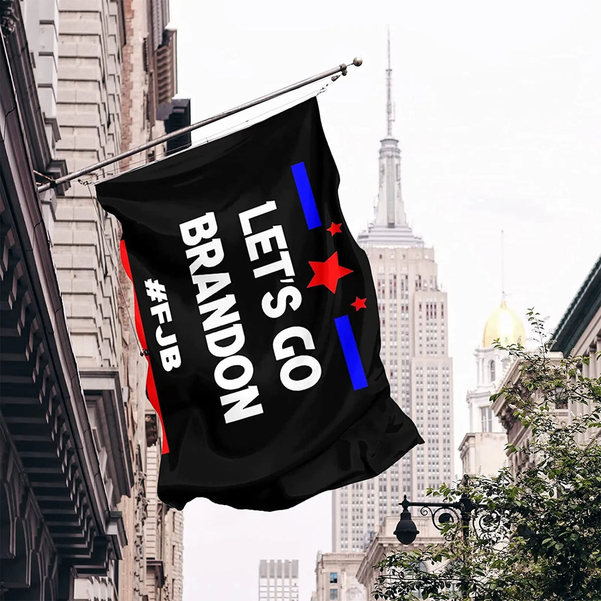 Let's Go Brandon Outdoor Flag – Weather-Resistant Patio Banner