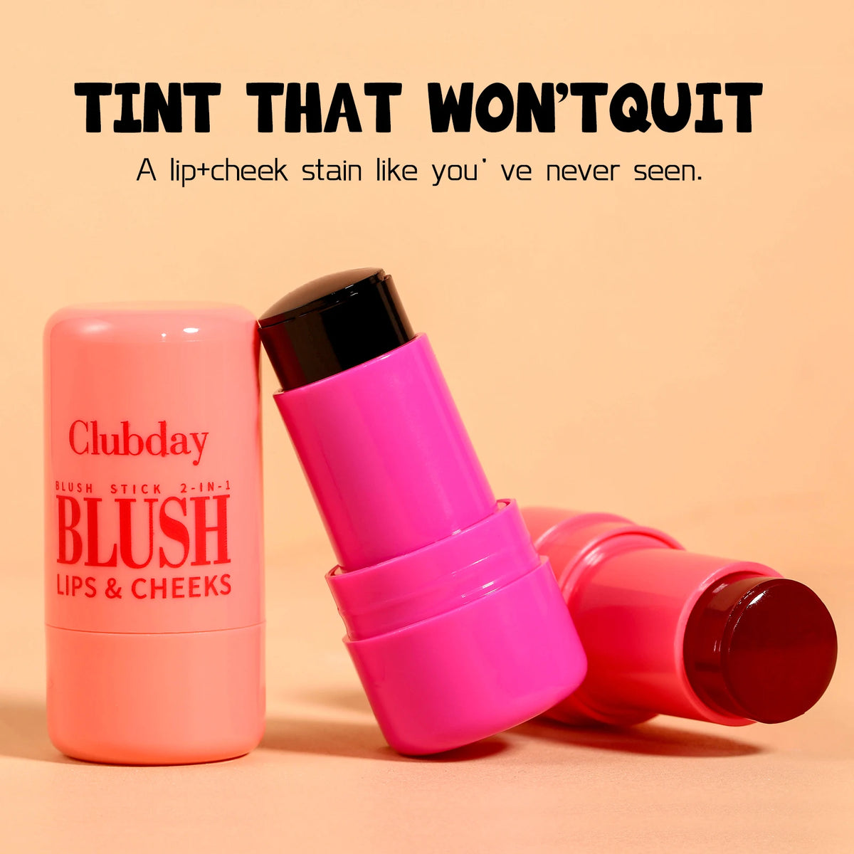 OREADEX 3-in-1 Blush Stick – Lips, Cheeks & Eyes Matte