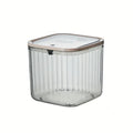 Transparent Mini Desktop Storage Box with Pop-Up Lid