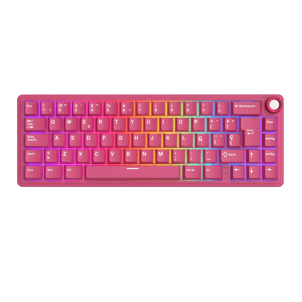 RK R65 65% Gasket Mechanical Keyboard – RGB Hot-Swap PBT