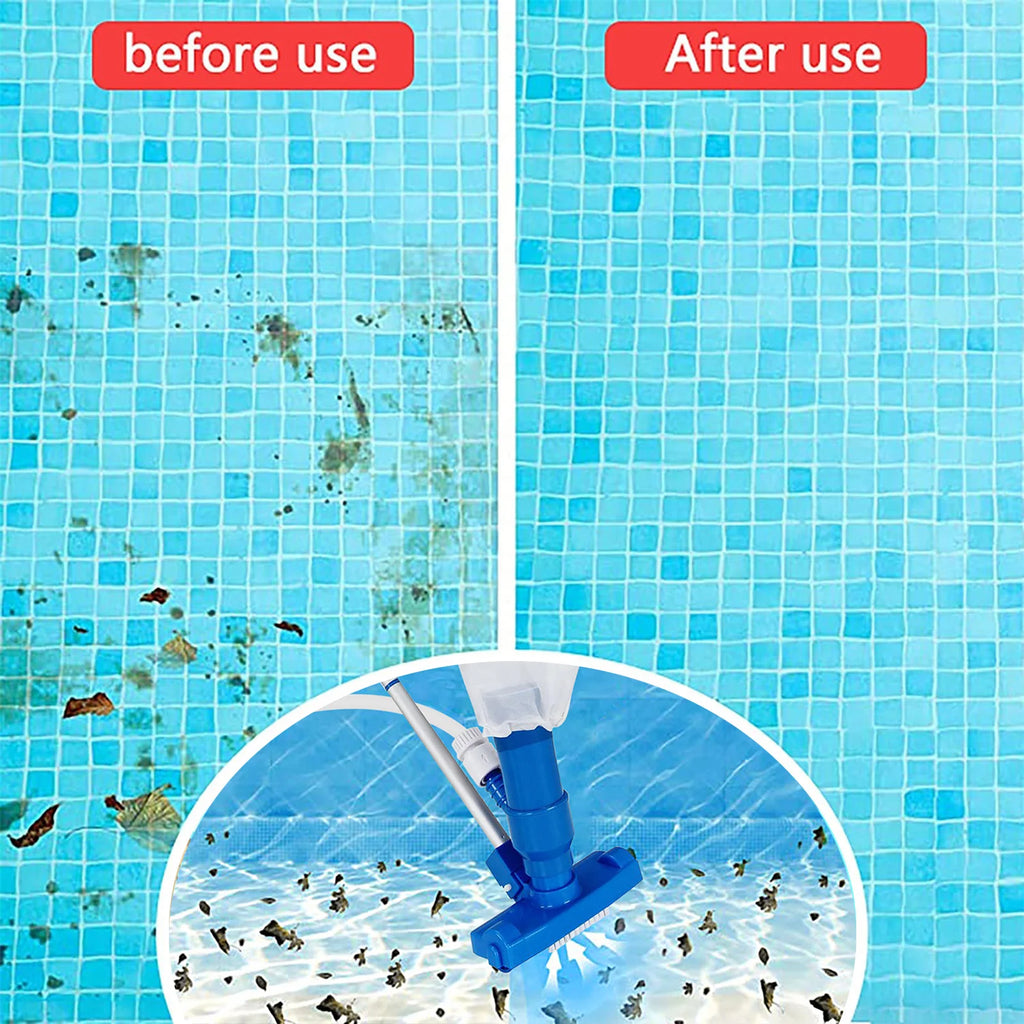 Portable Pool Vacuum Cleaner with Handle – Above Ground Pools
