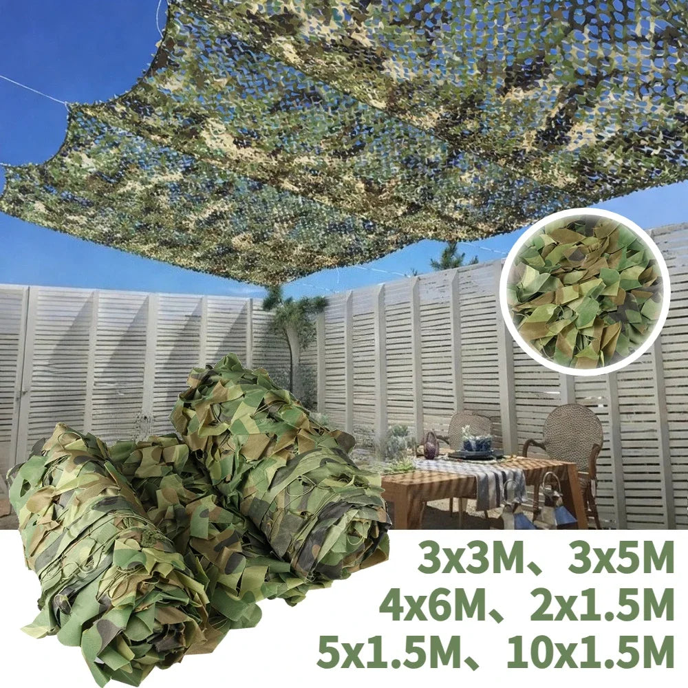 Woodland Camouflage Net – Hunting, Garden & Outdoor Shade
