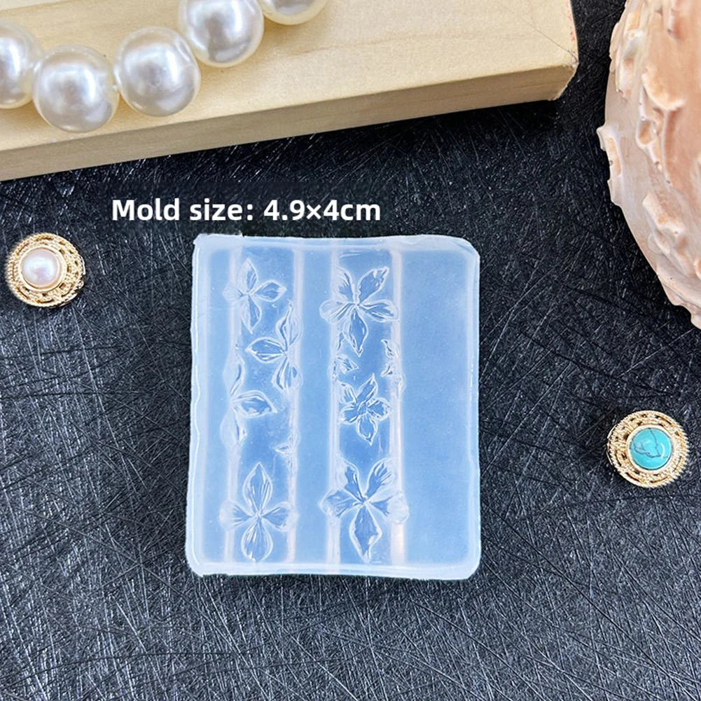 3D Seashell Flower Nail Art Silicone Mold – UV Resin & Gel