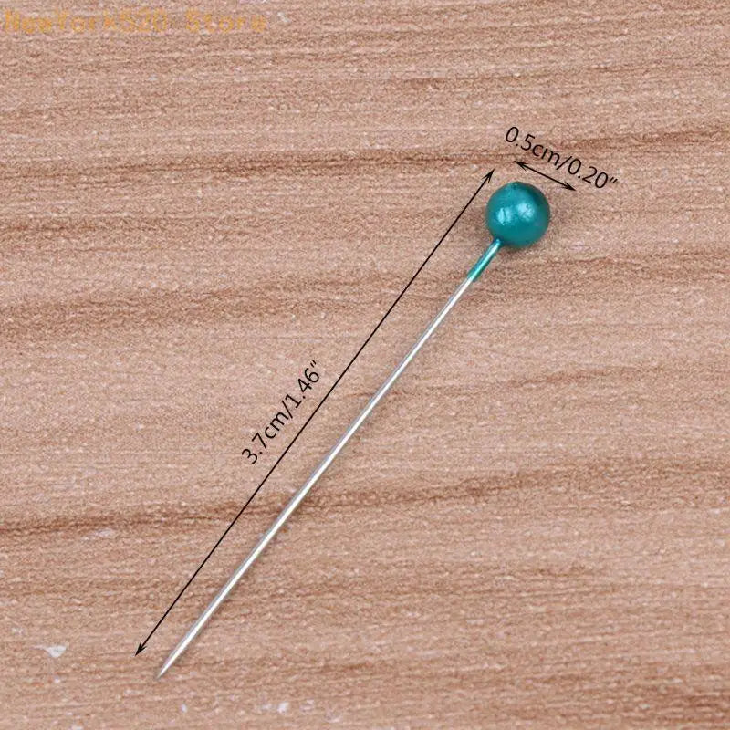 100-Piece Colorful Map Push Pins – Bulletin Board Tacks Set