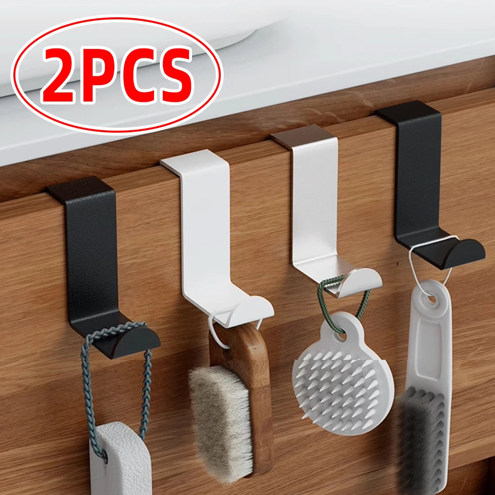 Z-Shaped Stainless Steel Hook – Cabinet Door & Wall Hanger