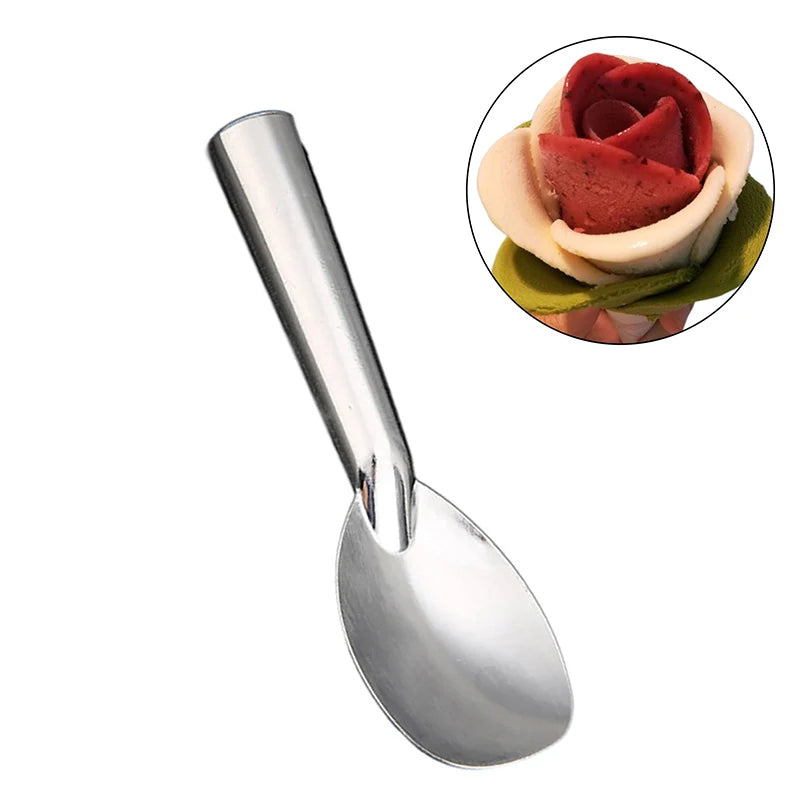 VIBE Aluminum Ice Cream Scoop – Paddle Dessert Server