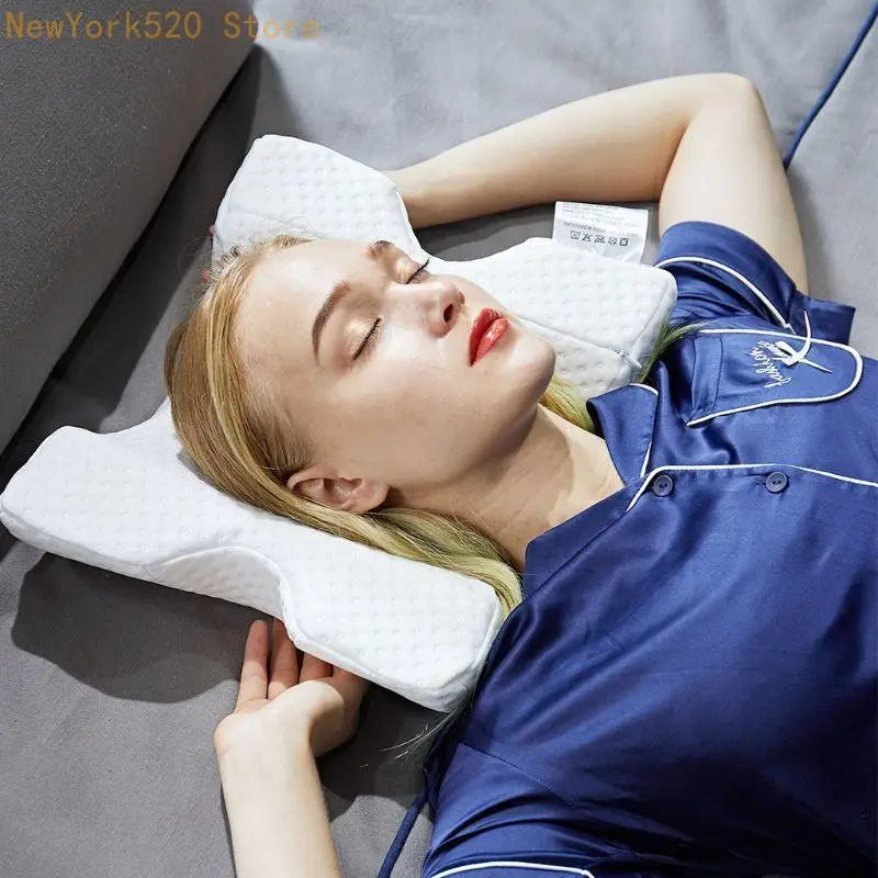 Memory Foam Cuddle Pillow – Ergonomic Neck & Cervical Support
