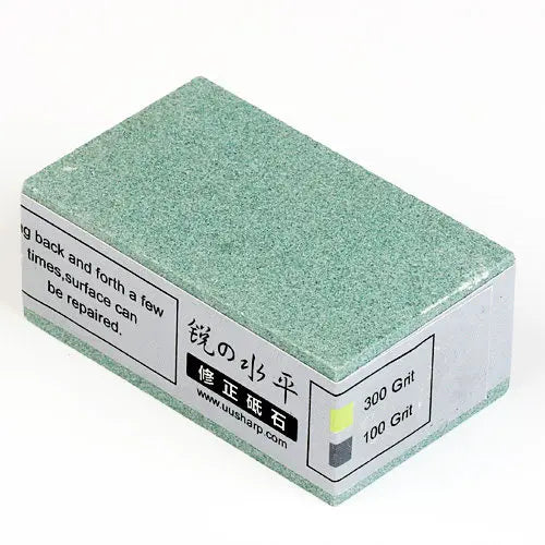 Double-Sided Whetstone 1000/3000 Grit Leather Knife Sharpening Stone
