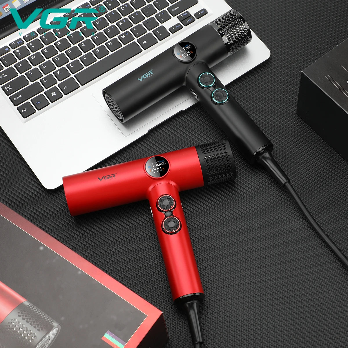 VGR V-401 Professional BLDC Hair Dryer 110000 RPM Negative Ion