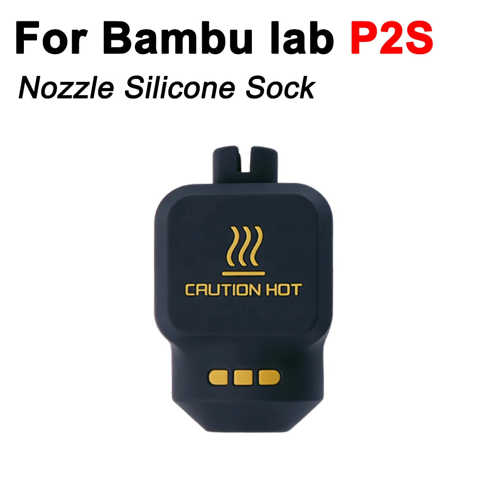 Silicone Sock Hotend Cover for Bambu Lab P2S Nozzle