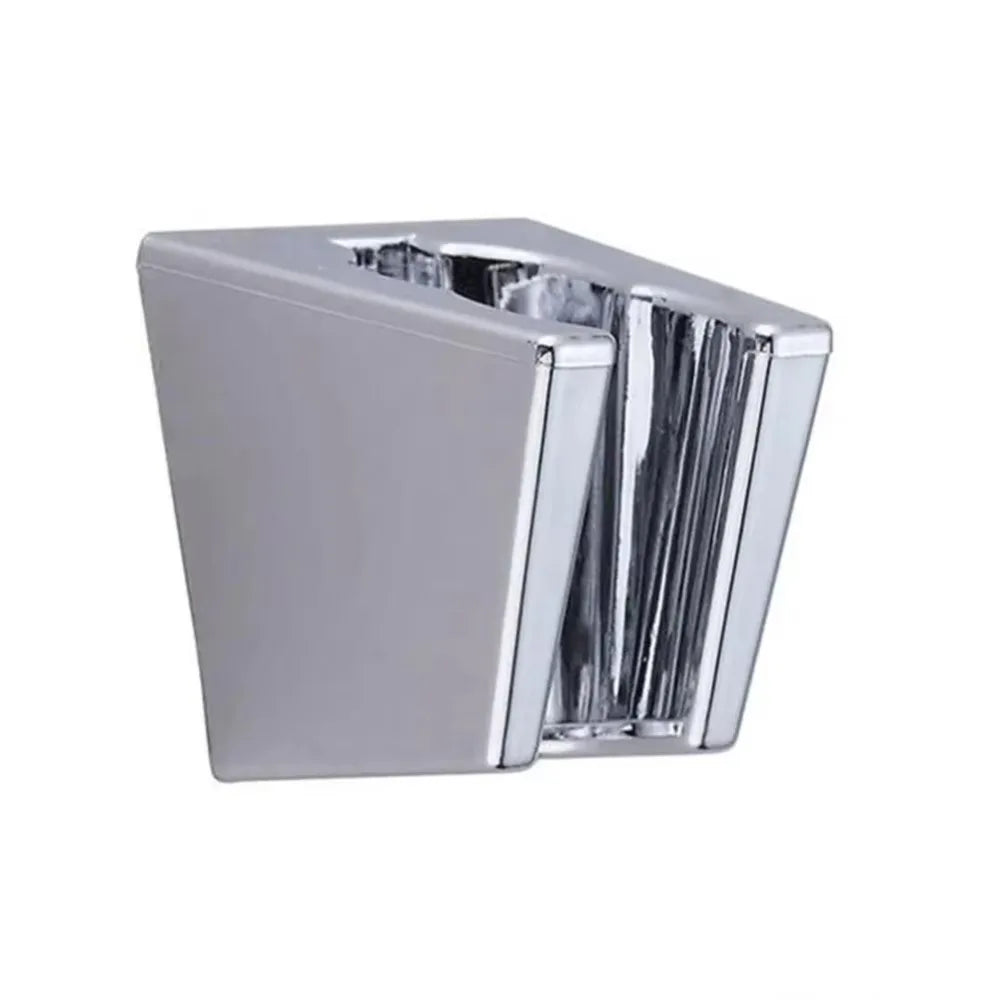 Square Adjustable Shower Head Holder Wall Mount – ABS Plastic