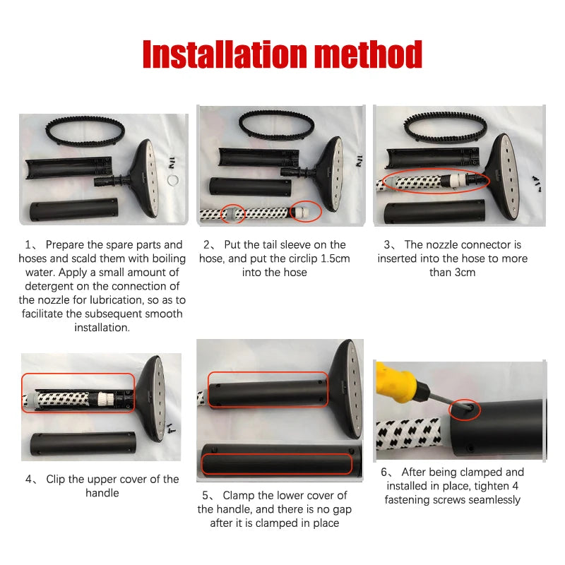 Universal Long Steam Nozzle for Garment Steamer & Electric Iron