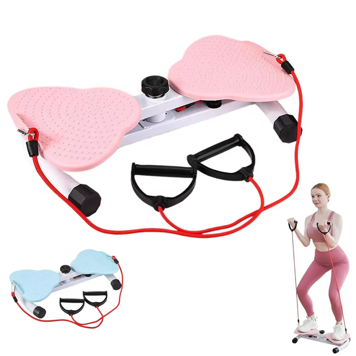 VIBE Waist Twister Board with Resistance Band – Core Fitness