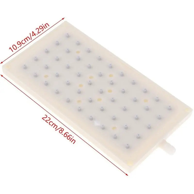 Rectangular Shower Head Top Spray – 50-Hole 10mm Inlet