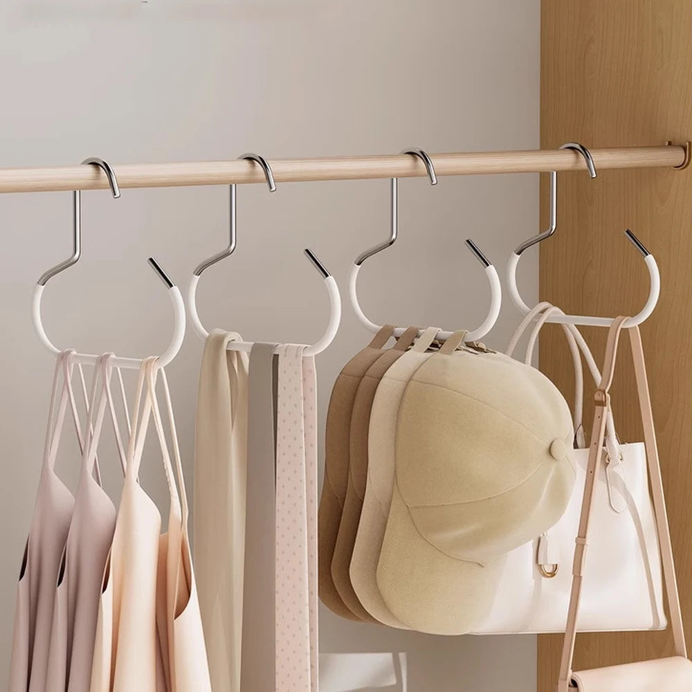 Stainless Steel Hat & Scarf Hanger Rack | Home Storage Hook