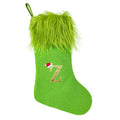 Large Knitted Christmas Stockings with Alphabet Letters – 18"
