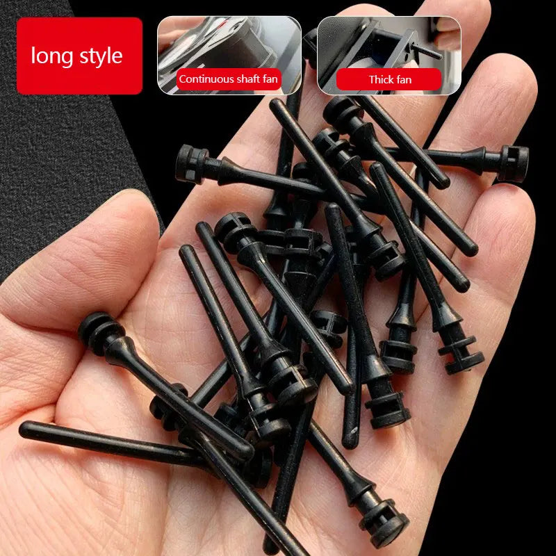 PC Case Fan Rubber Mounting Nails – Anti-Vibration Screws