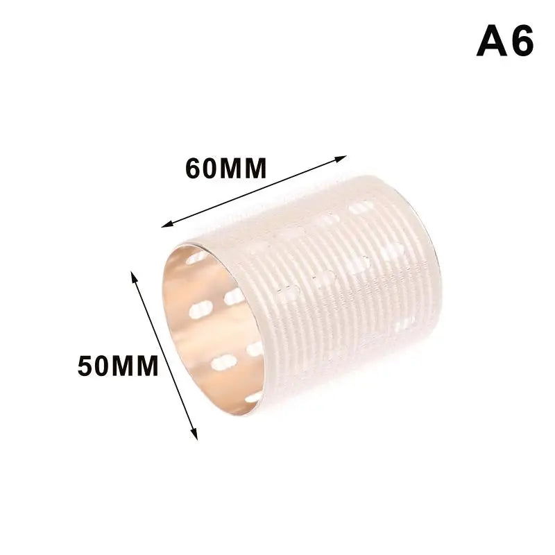 Self-Grip Aluminum Core Hair Roller – Hook & Loop Curler