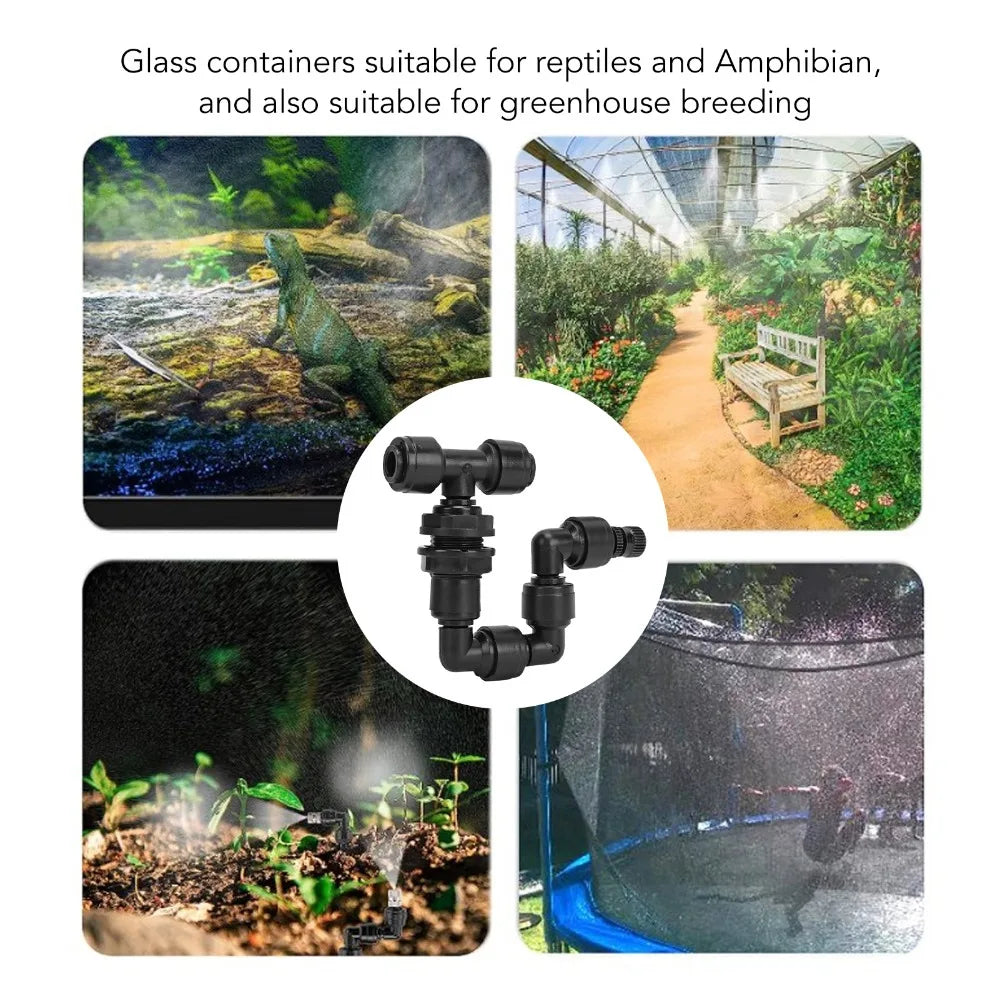 360° Rotating Reptile Misting Nozzle – Fine Mist Terrarium Spray
