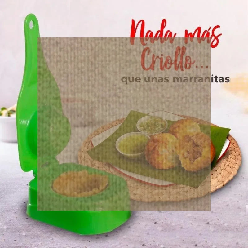 Plantain Potato Smasher Mold – Food-Safe PP Pastry Press