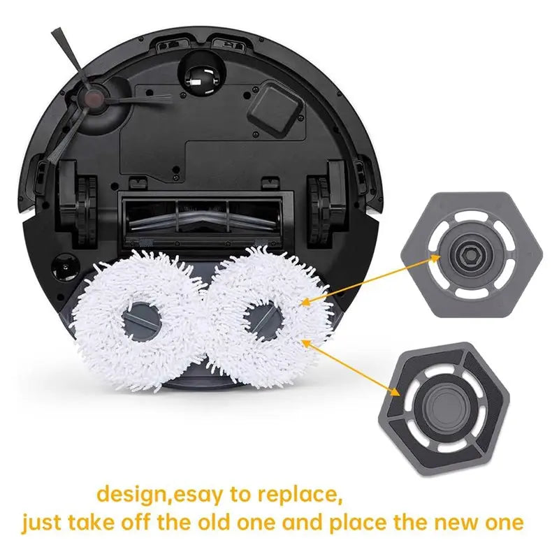 Ecovacs Yeedi Mop Station Replacement Mop Pad Plates 2-Pack