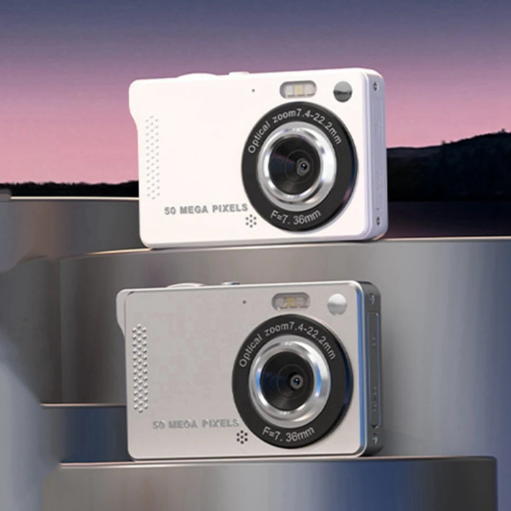 Retro Digital Camera for Students – 44MP 1080P Compact