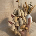 Handmade Natural Nutshell Pendant Car & Bag Charm Décor
