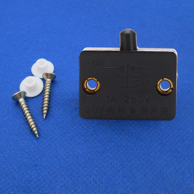 Cabinet Door Automatic Light Switch – Push Button Reset
