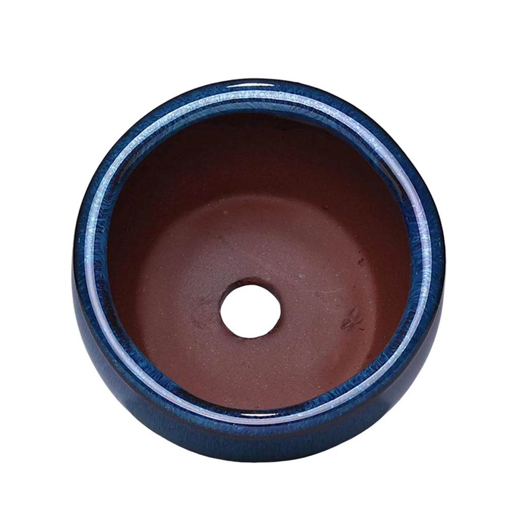 Ceramic Succulent Pot with Drainage Hole | Glazed Planter